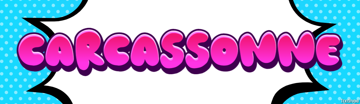 Carcassonne Effet de Texte