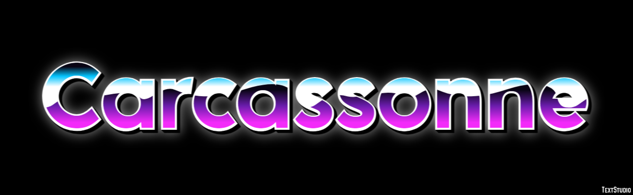 Carcassonne Effet de texte