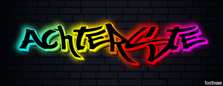 Achterste Text Effect