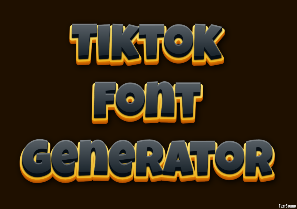 Tiktok Font Generator Effetto testo