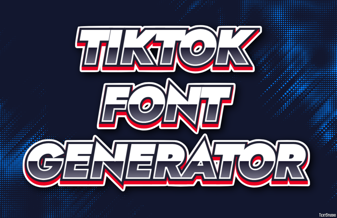 Tiktok Font Generator Effetto testo
