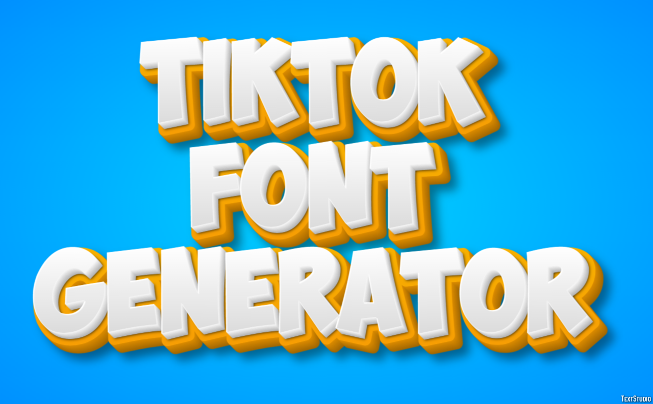 Tiktok Font Generator Effetto testo