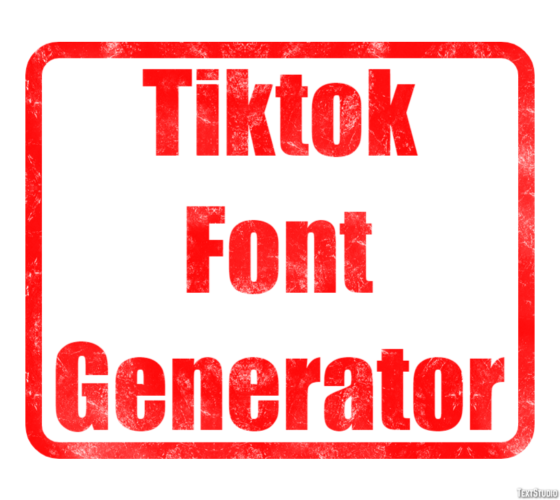 Tiktok Font Generator Effetto testo