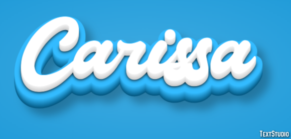 Carissa Effet de Texte