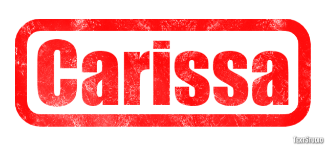 Carissa Effet de Texte