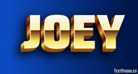 Joey Text Effect
