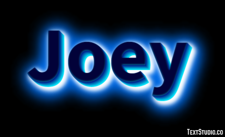 Joey Effet de Texte