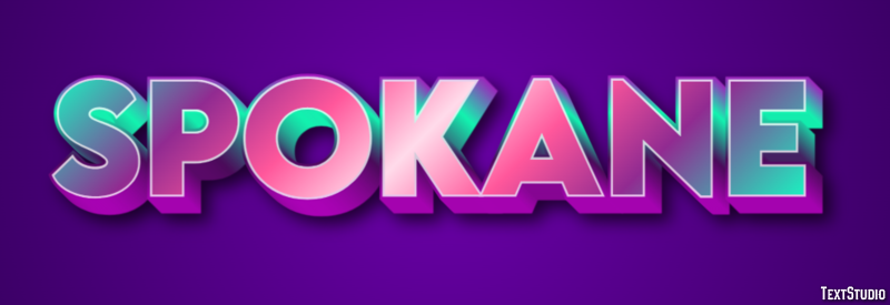 Spokane Efekt tekstowy