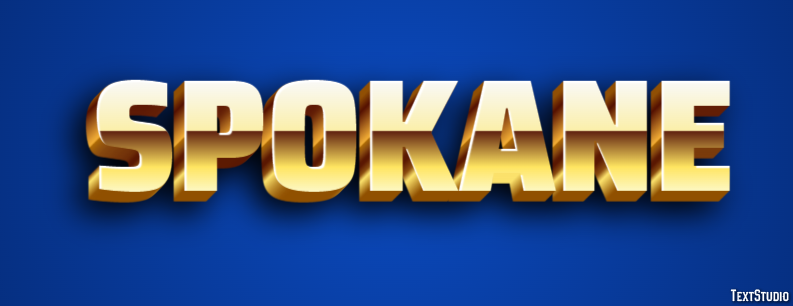 Spokane Efekt tekstowy