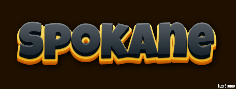Spokane Efekt tekstowy