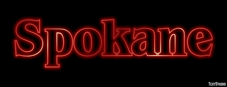 Spokane Efekt tekstowy