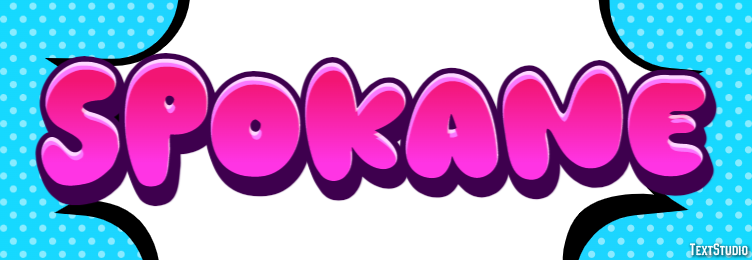 Spokane Efekt tekstowy
