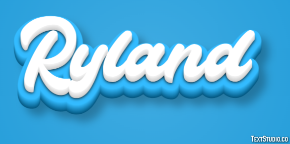 Ryland Text Effect