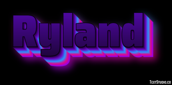Ryland Text Effect