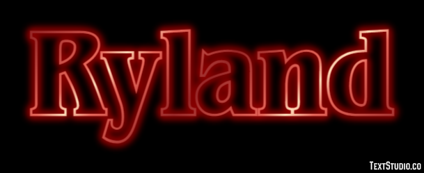 Ryland Text Effect