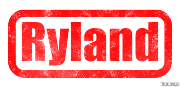 Ryland Text Effect