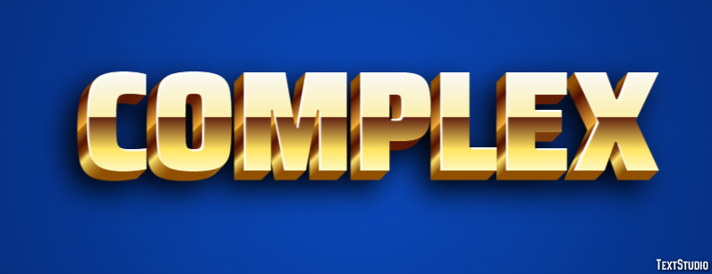 Complex Efekt tekstowy