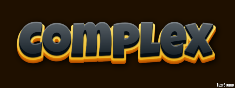 Complex Efekt tekstowy