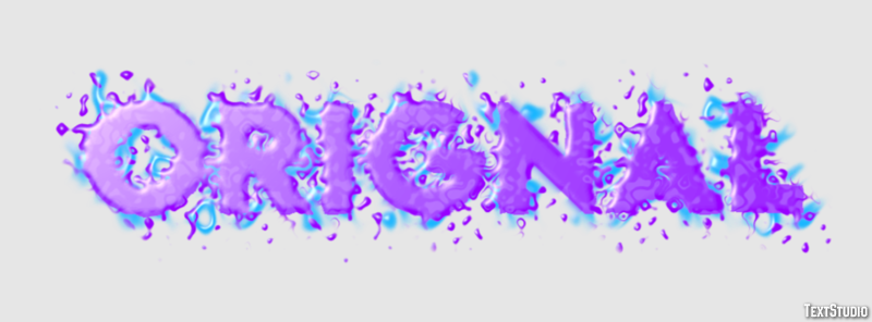 Orignal Effet de Texte