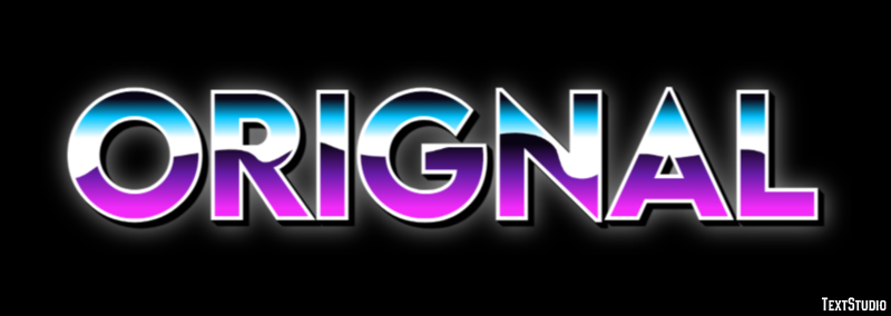 Orignal Effet de Texte