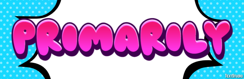 Primarily Text Effect