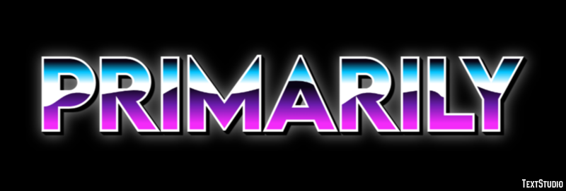 Primarily Text Effect