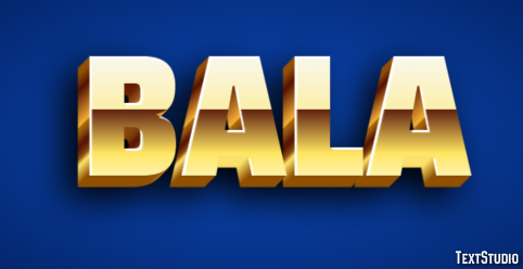Bala Text Effect