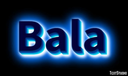 Bala Text Effect
