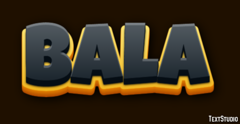 Bala Text Effect