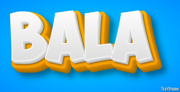 Bala Text Effect