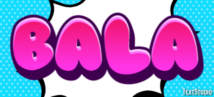 Bala Text Effect