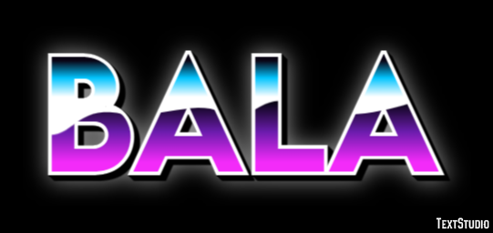 Bala Text Effect