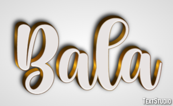Bala Text Effect