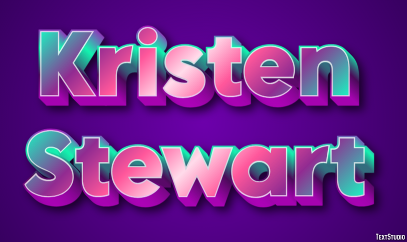 Kristen Stewart Efekt tekstowy