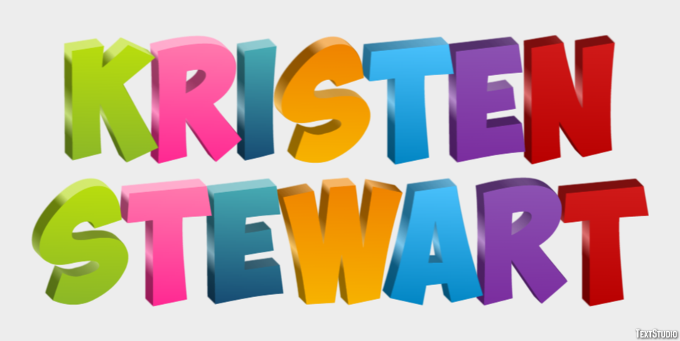 Kristen Stewart Efekt tekstowy