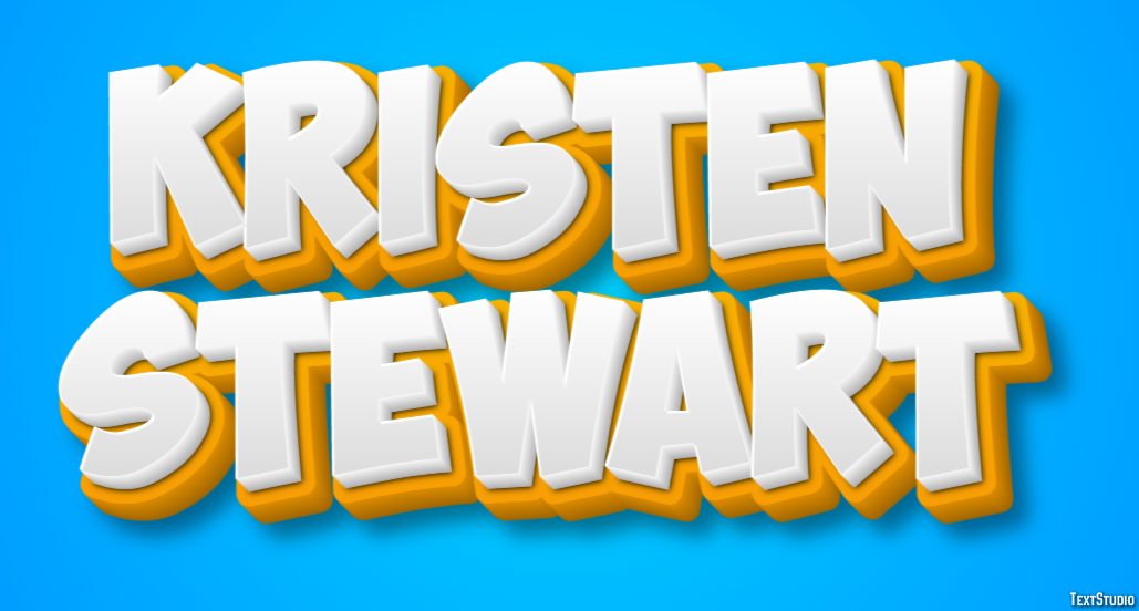 Kristen Stewart Efecto de Texto
