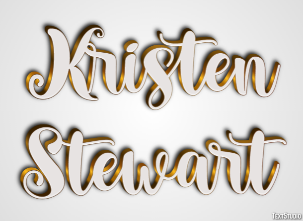 Kristen Stewart Tekst Effect