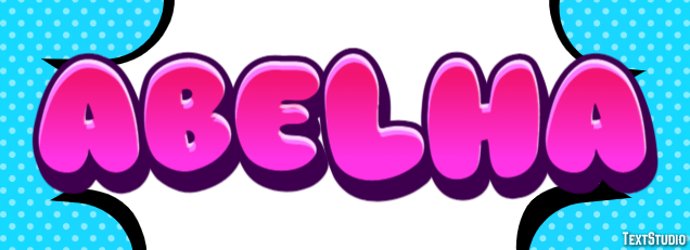 Abelha Effet de texte