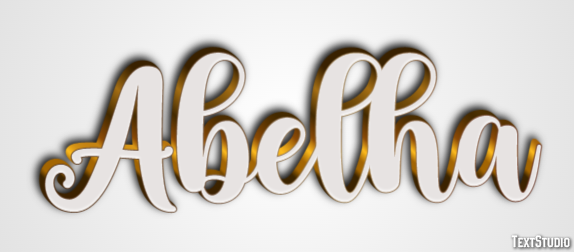 Abelha Text Effect