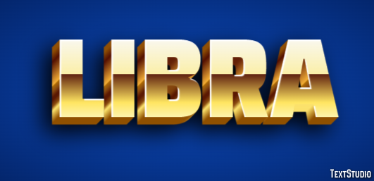 Libra Text Effect