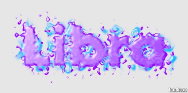 Libra Text Effect