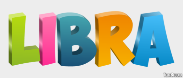 Libra Text Effect