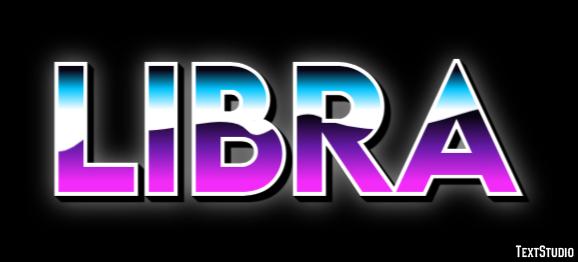 Libra Text Effect