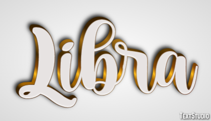 Libra Text Effect