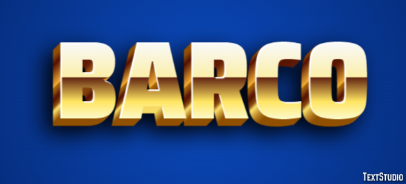 Barco Effetto testo