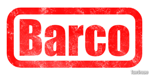 Barco Effetto testo