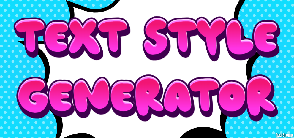 Text Style Generator Efecto de Texto