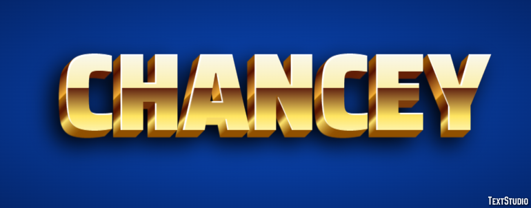 Chancey テキスト効果