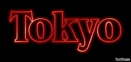 Tokyo Efekt tekstowy