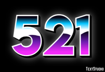 521 Efekt tekstowy